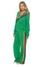 Classic DISCO ZIP HOODIE - KELLY GREEN