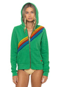 Classic DISCO ZIP HOODIE - KELLY GREEN