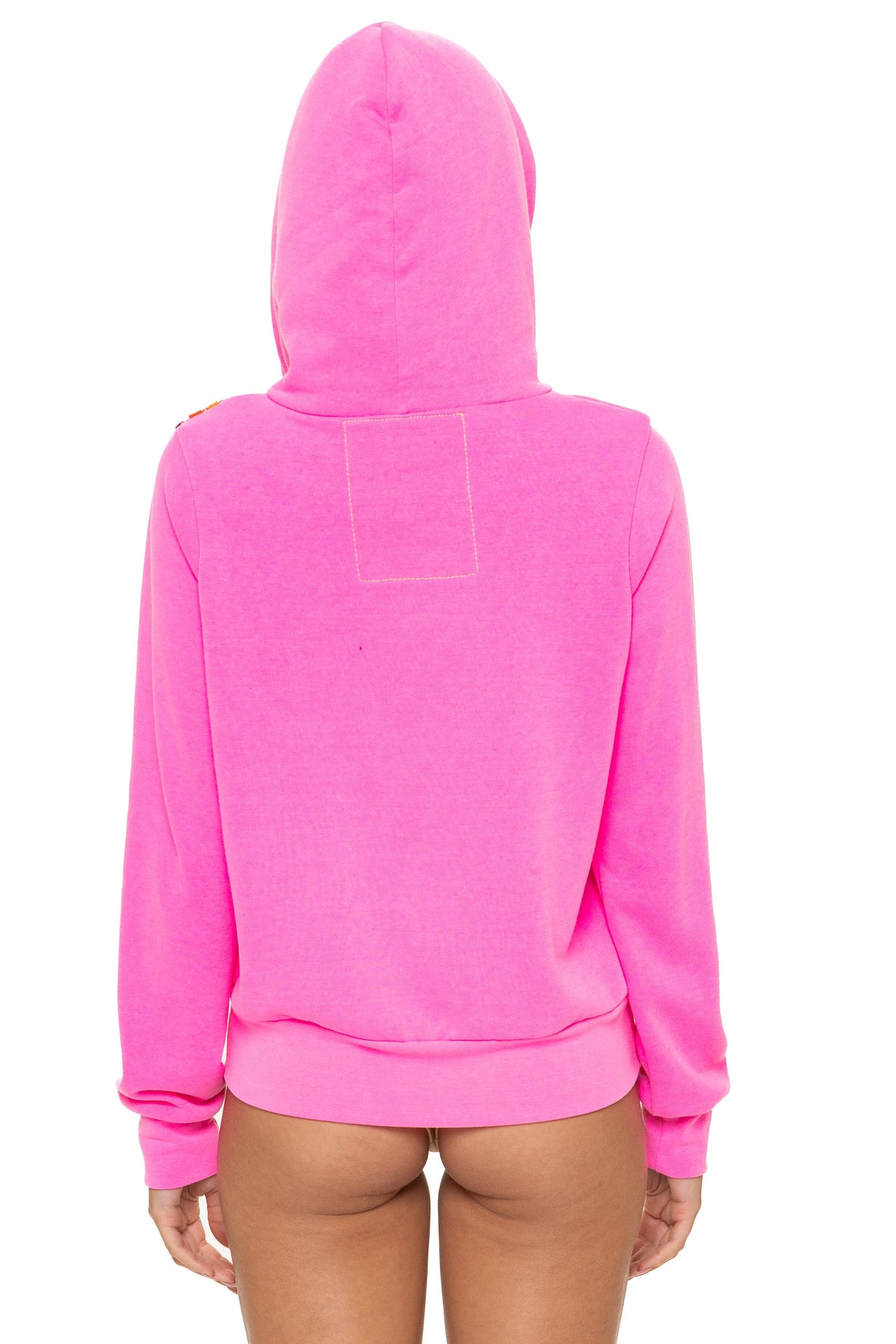 Classic DISCO ZIP HOODIE - NEON PINK