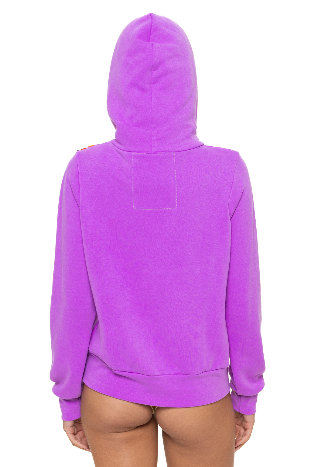 Classic DISCO ZIP HOODIE - NEON PURPLE