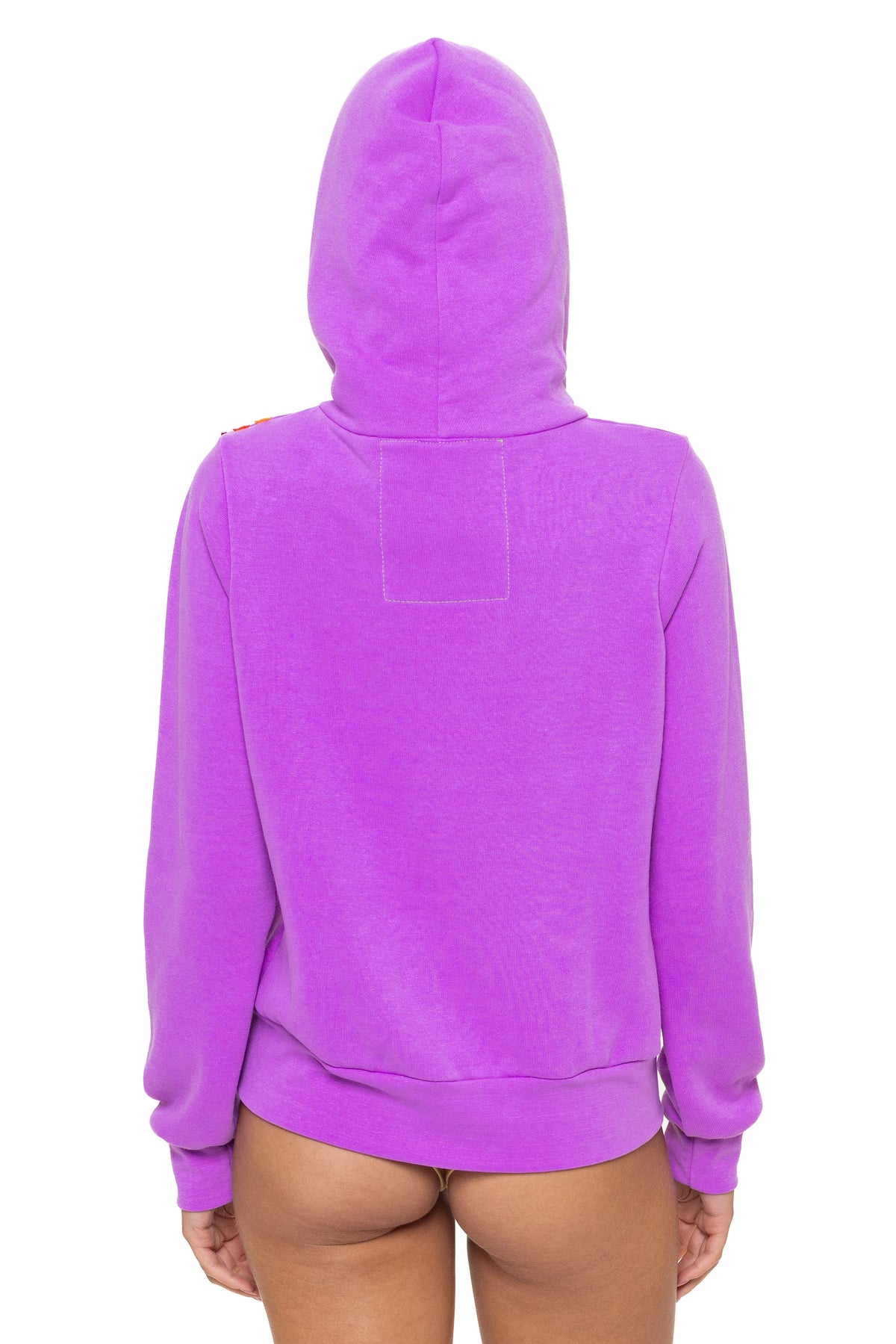 Classic DISCO ZIP HOODIE - NEON PURPLE