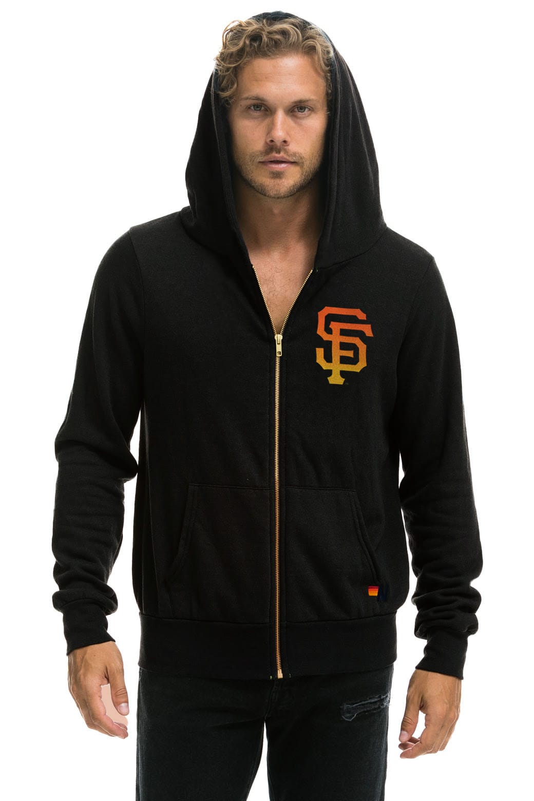 Classic SAN FRANCISCO GIANTS 2026 ZIP HOODIE - BLACK