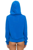 Classic MOUNTAIN STITCH CHEVRON 4 ZIP HOODIE - ADVENTURE BLUE