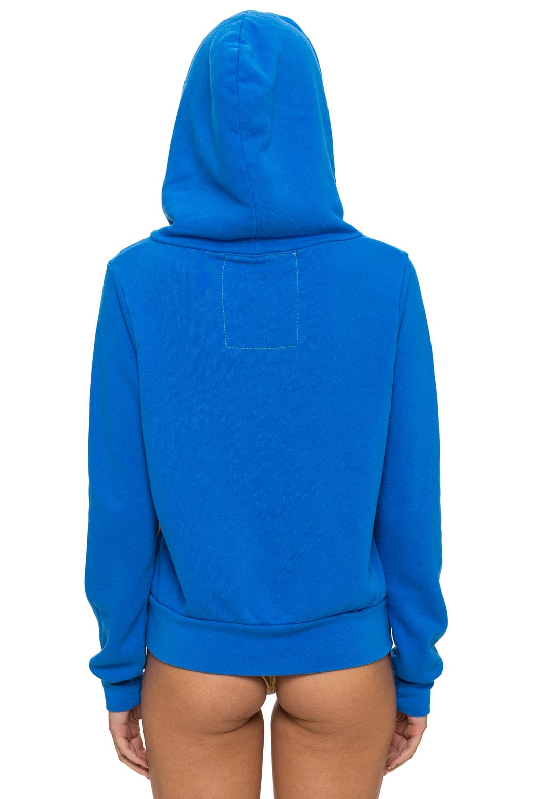 Classic MOUNTAIN STITCH CHEVRON 4 ZIP HOODIE - ADVENTURE BLUE