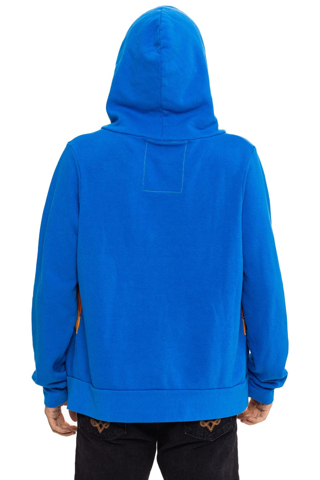 Classic MOUNTAIN STITCH CHEVRON 4 ZIP HOODIE - ADVENTURE BLUE