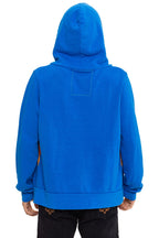Classic MOUNTAIN STITCH CHEVRON 4 ZIP HOODIE - ADVENTURE BLUE