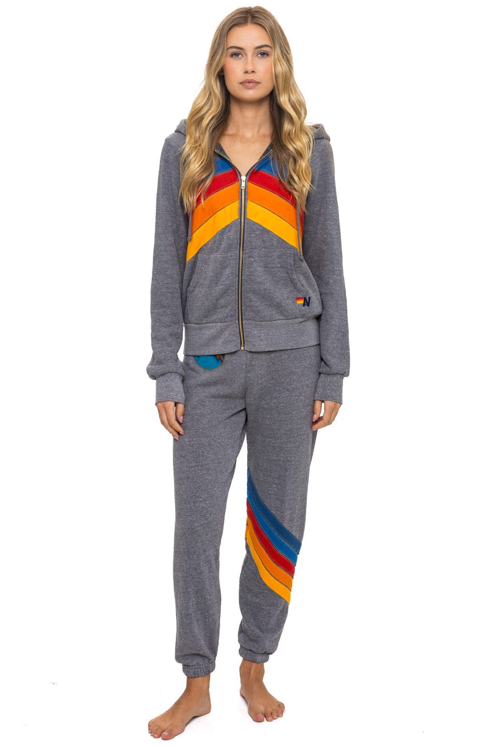 Classic ALL SEASONS CIRCLE CHEVRON SWEATPANTS - HEATHER