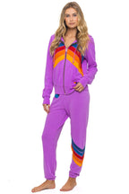 Classic ALL SEASONS CIRCLE CHEVRON SWEATPANTS - NEON PURPLE