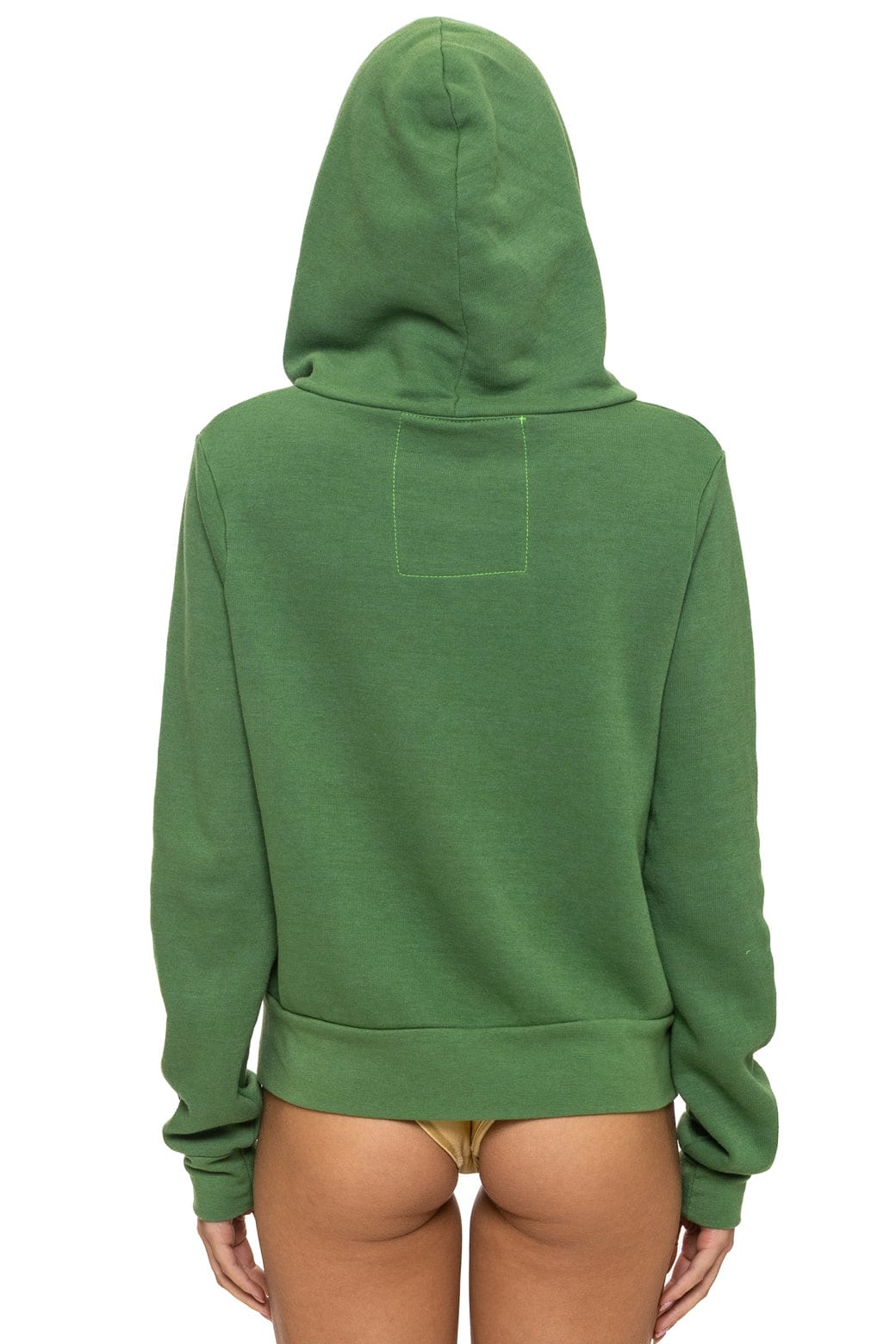 Classic MOUNTAIN STITCH CHEVRON 4 ZIP HOODIE - PALM