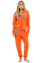 Classic NY METS 5 STRIPE UNISEX SWEATPANTS - ORANGE BLUE