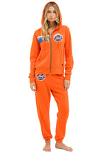 Classic NY METS 5 STRIPE UNISEX SWEATPANTS - ORANGE BLUE