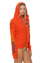 Classic AVIATOR NATION VENICE HOODIE - VINTAGE ORANGE