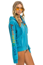 Classic AVIATOR NATION ASPEN HOODIE - TEAL