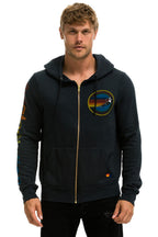 Classic AVIATOR NATION VAIL ZIP HOODIE - CHARCOAL