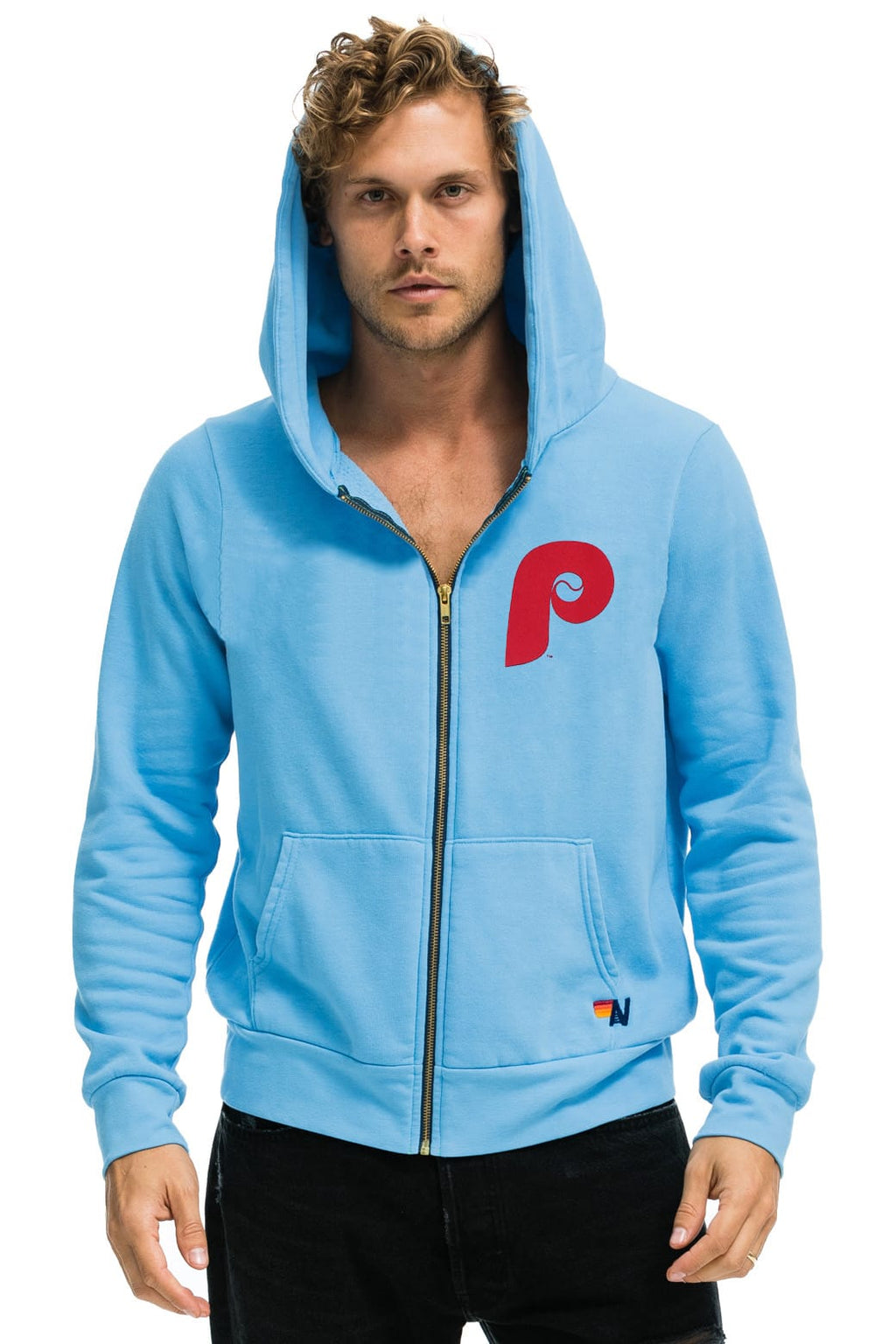 Classic PHILADELPHIA PHILLIES 2026 ZIP HOODIE - SKY