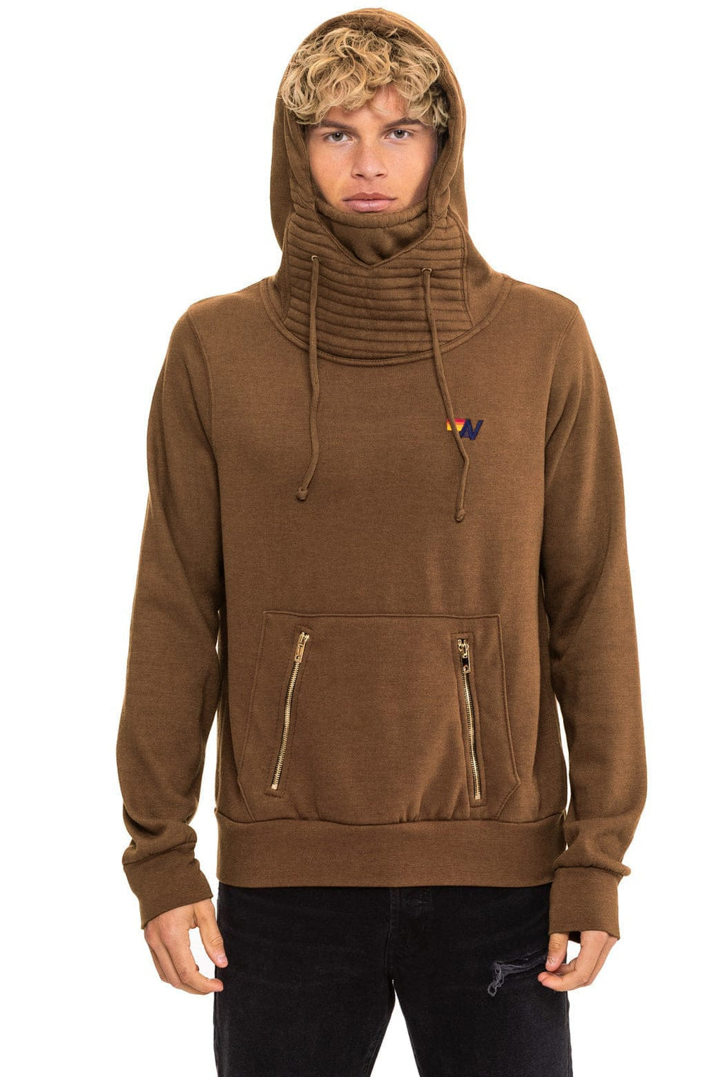 Classic NINJA PULLOVER HOODIE - CHOCOLATE