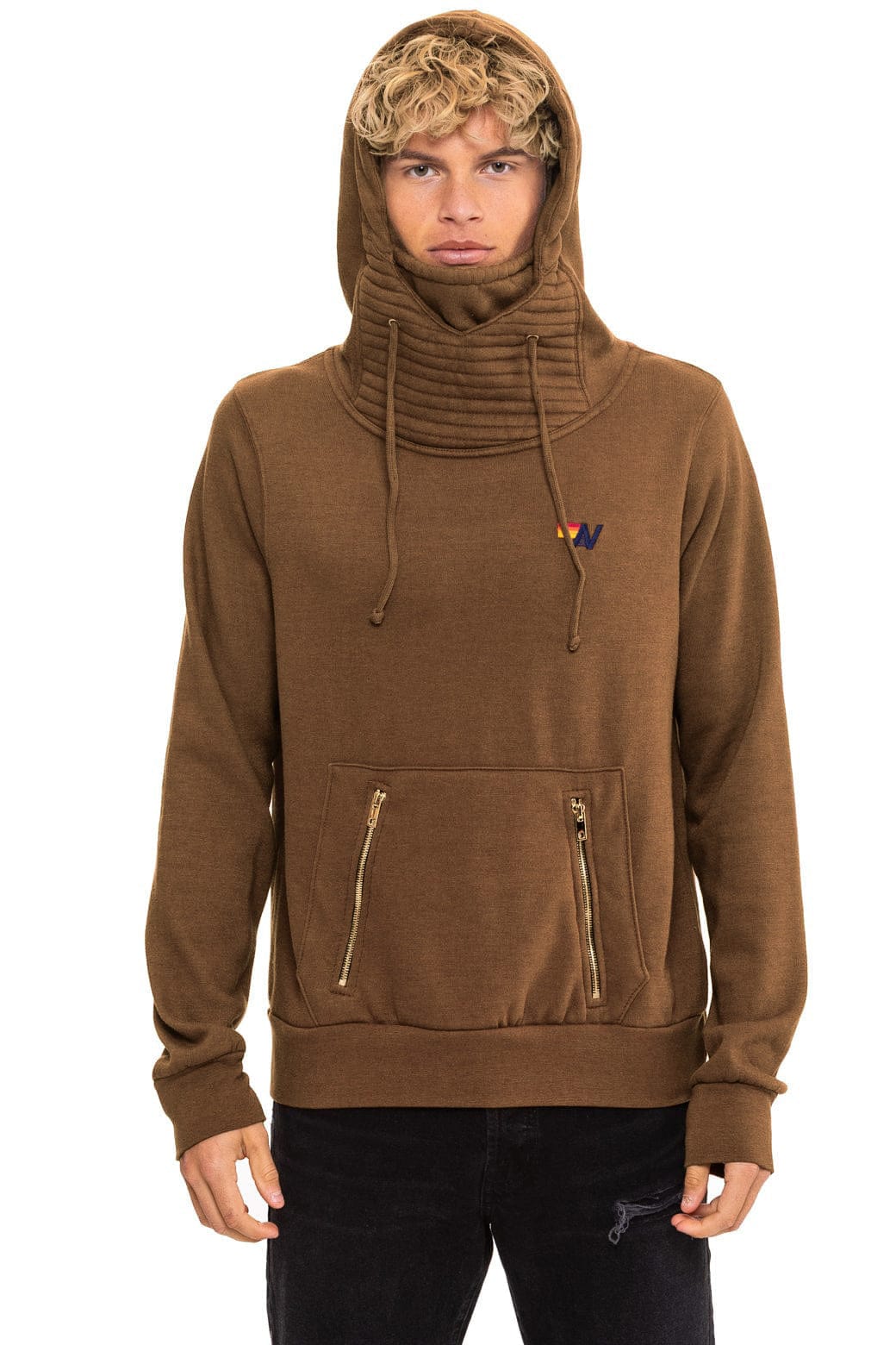 Classic NINJA PULLOVER HOODIE - CHOCOLATE