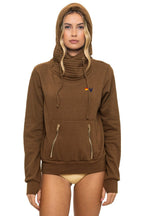 Classic NINJA PULLOVER HOODIE - CHOCOLATE