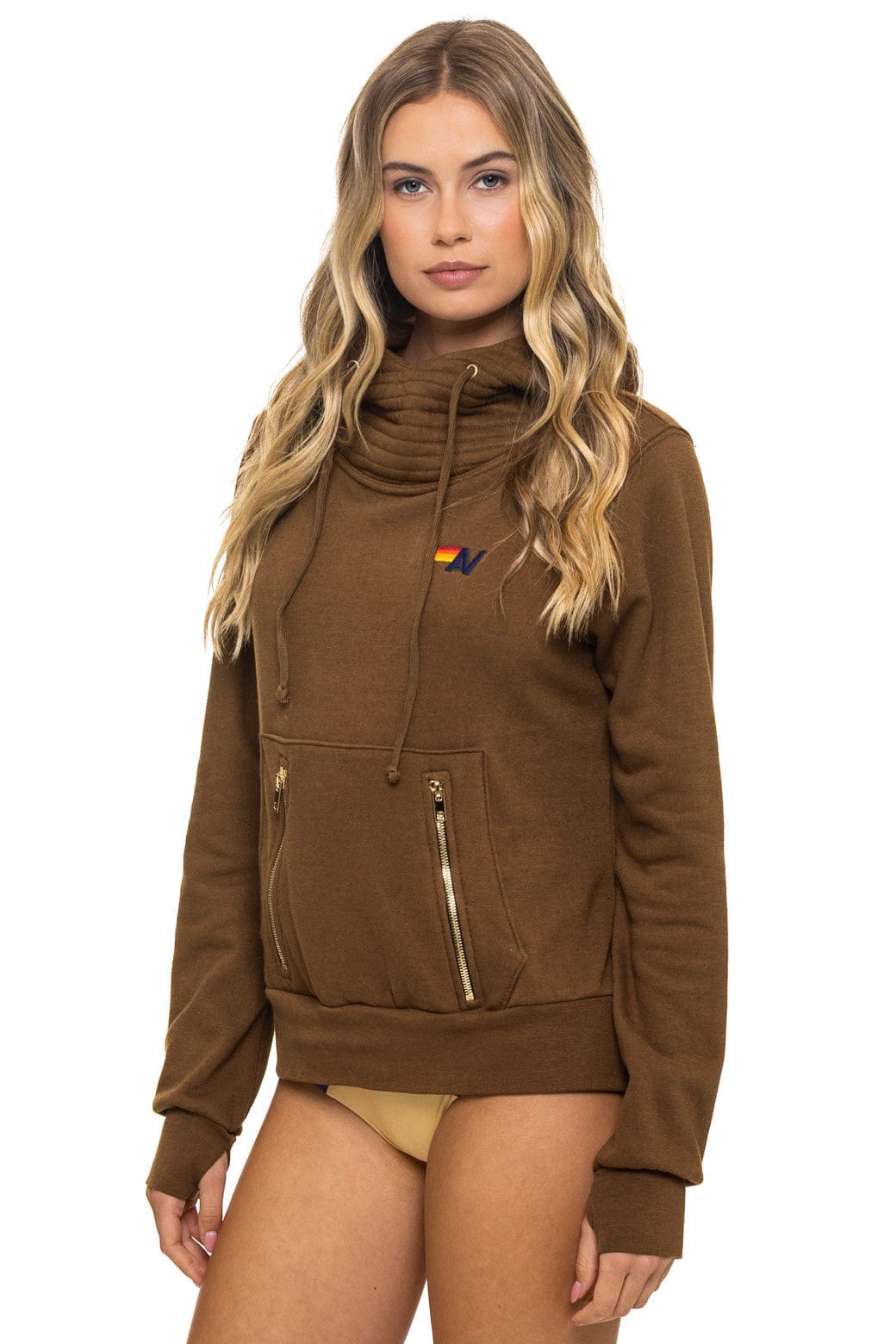Classic NINJA PULLOVER HOODIE - CHOCOLATE