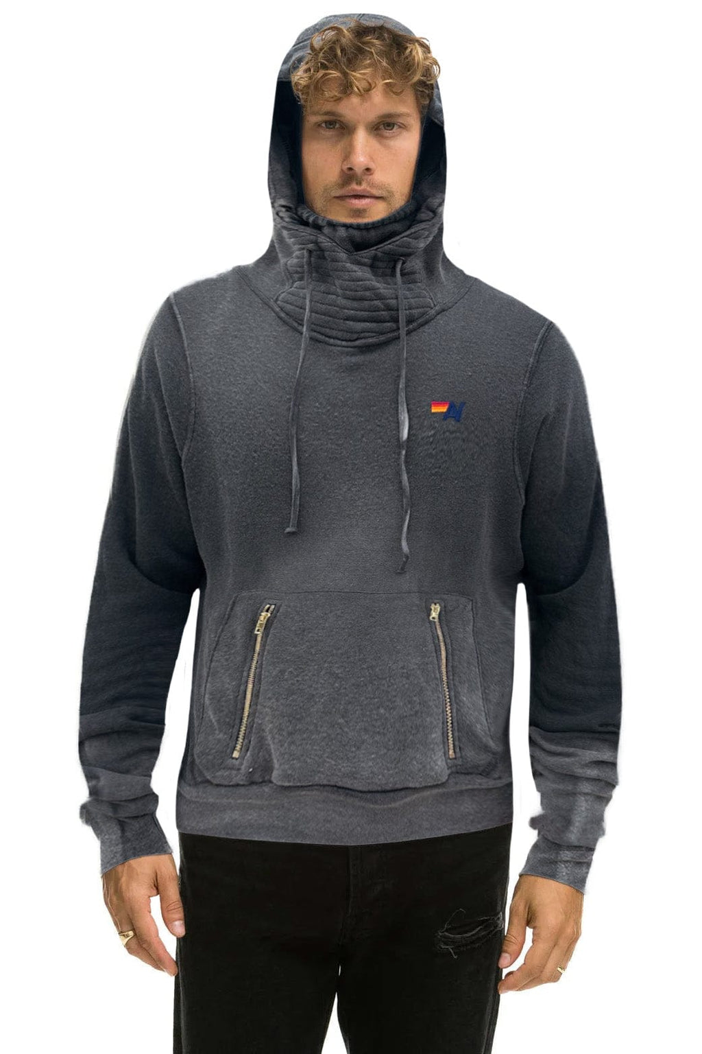 Classic NINJA PULLOVER HOODIE - FADED SMOKE