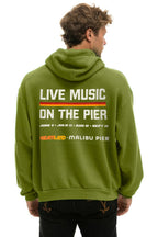 Classic DREAMLAND MALIBU SUNDAY SESSIONS PULLOVER HOODIE RELAXED - JUNGLE GREEN