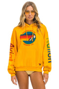 Classic AVIATOR NATION RELAXED VENICE PULLOVER HOODIE - GOLD