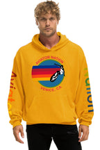Classic AVIATOR NATION RELAXED VENICE PULLOVER HOODIE - GOLD