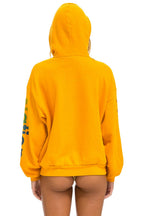 Classic AVIATOR NATION RELAXED VENICE PULLOVER HOODIE - GOLD