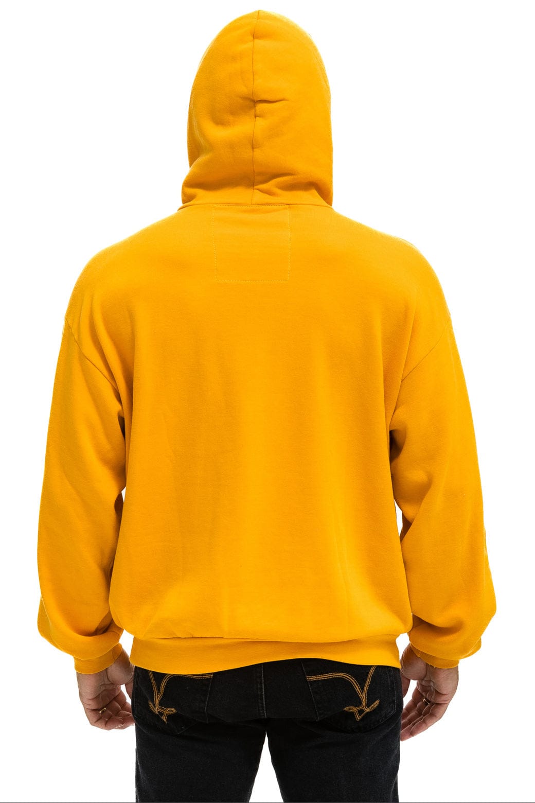 Classic AVIATOR NATION ASPEN RELAXED PULLOVER HOODIE - GOLD
