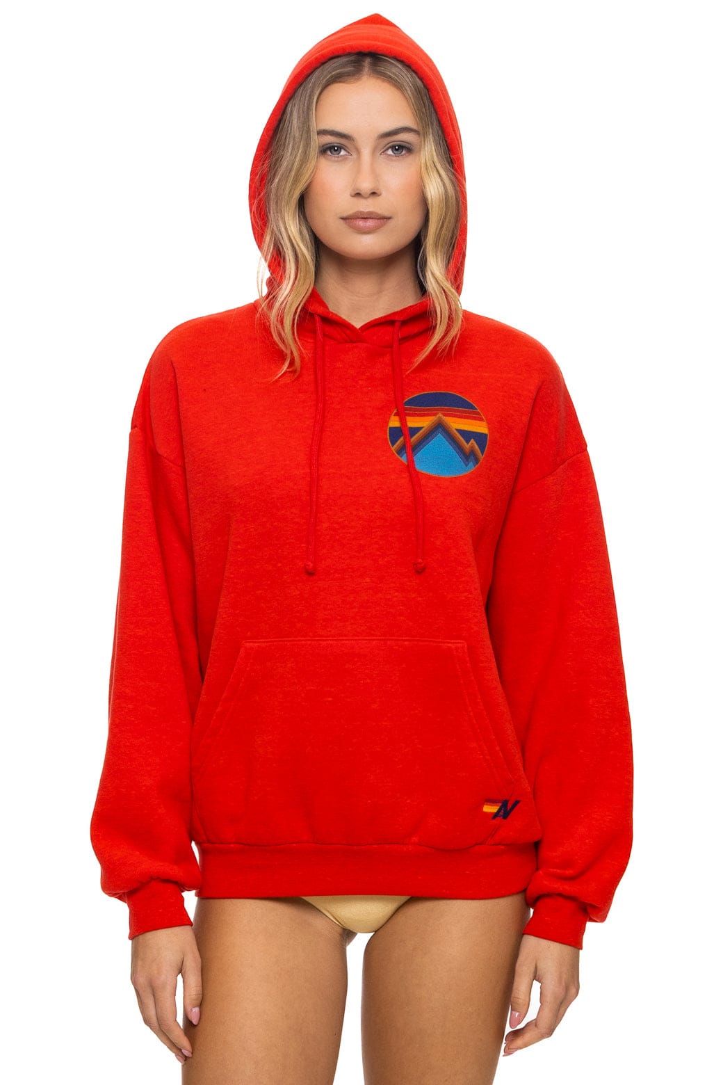 Classic ALL SEASONS RELAXED PULLOVER HOODIE - RED