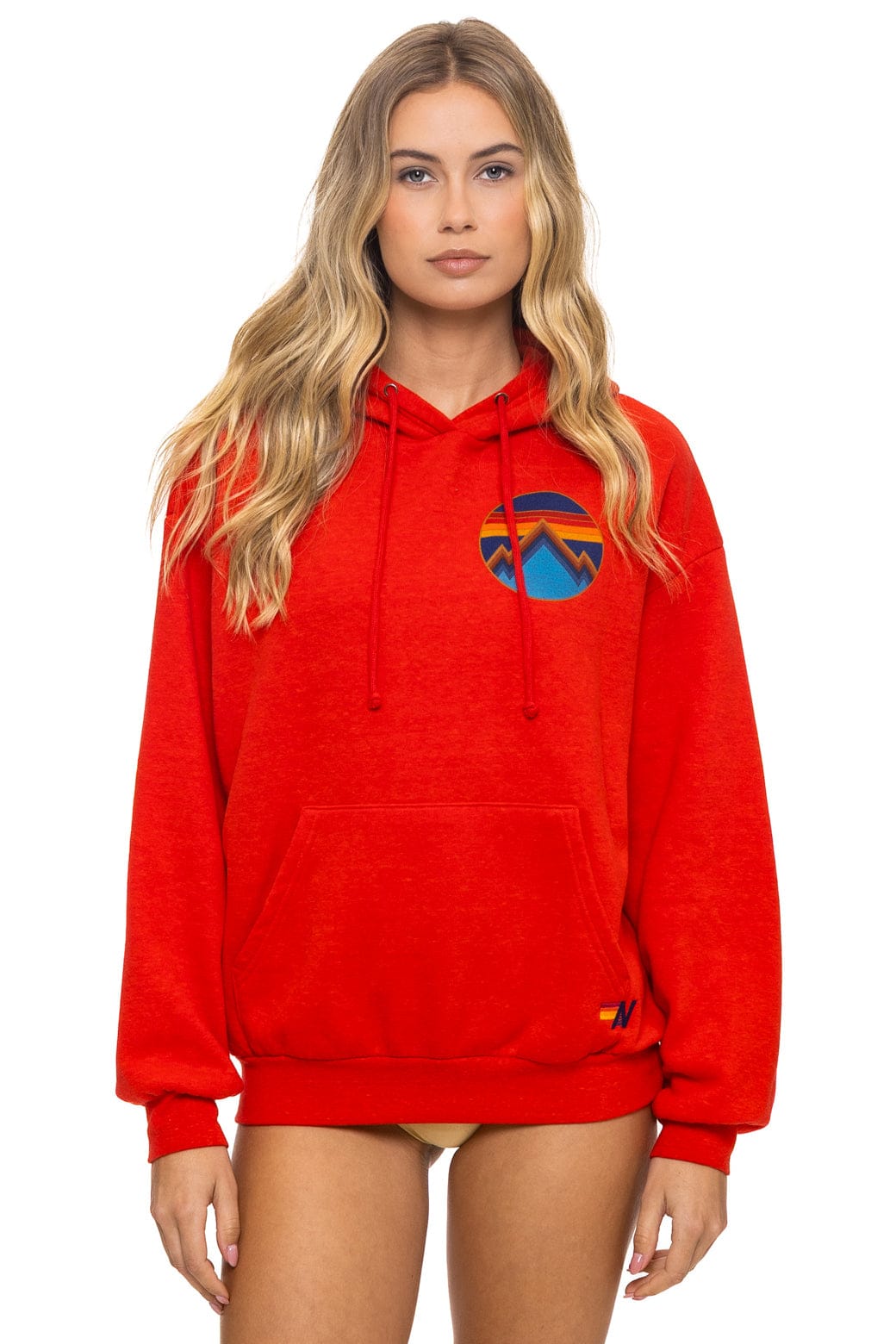 Classic ALL SEASONS RELAXED PULLOVER HOODIE - RED