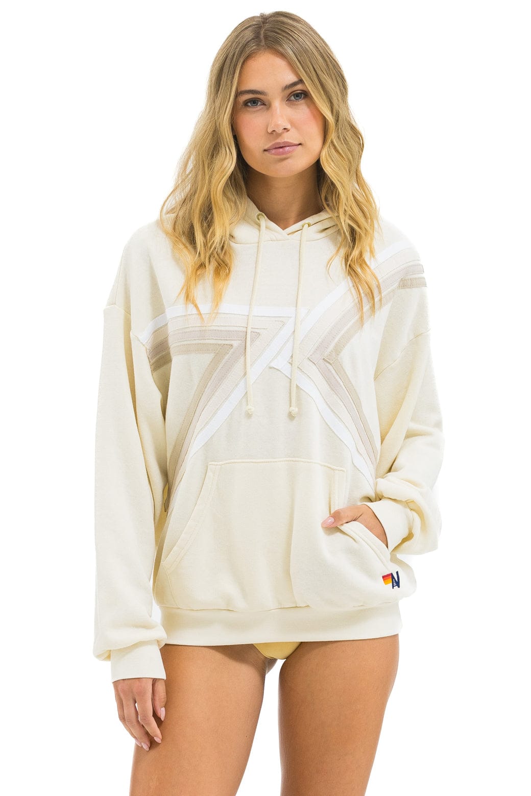 Classic BLAZE PULLOVER HOODIE RELAXED - VINTAGE WHITE VINTAGE WHITE