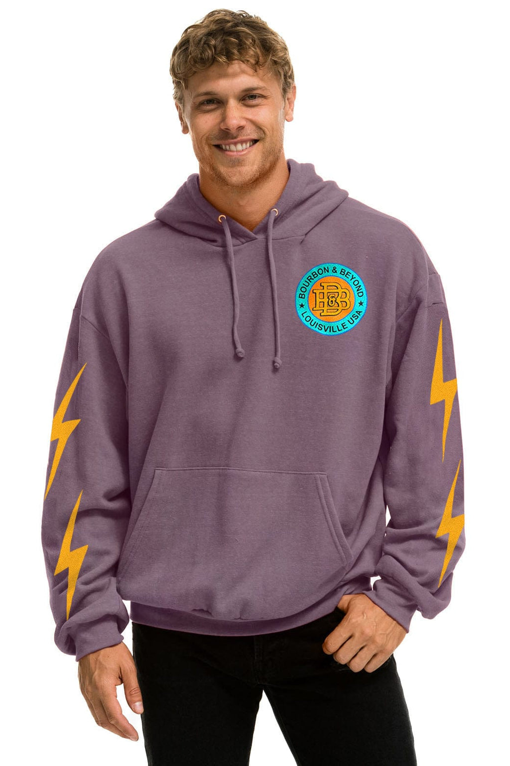 Classic BOURBON AND BEYOND 2025 PULLOVER HOODIE RELAXED - MOCHA