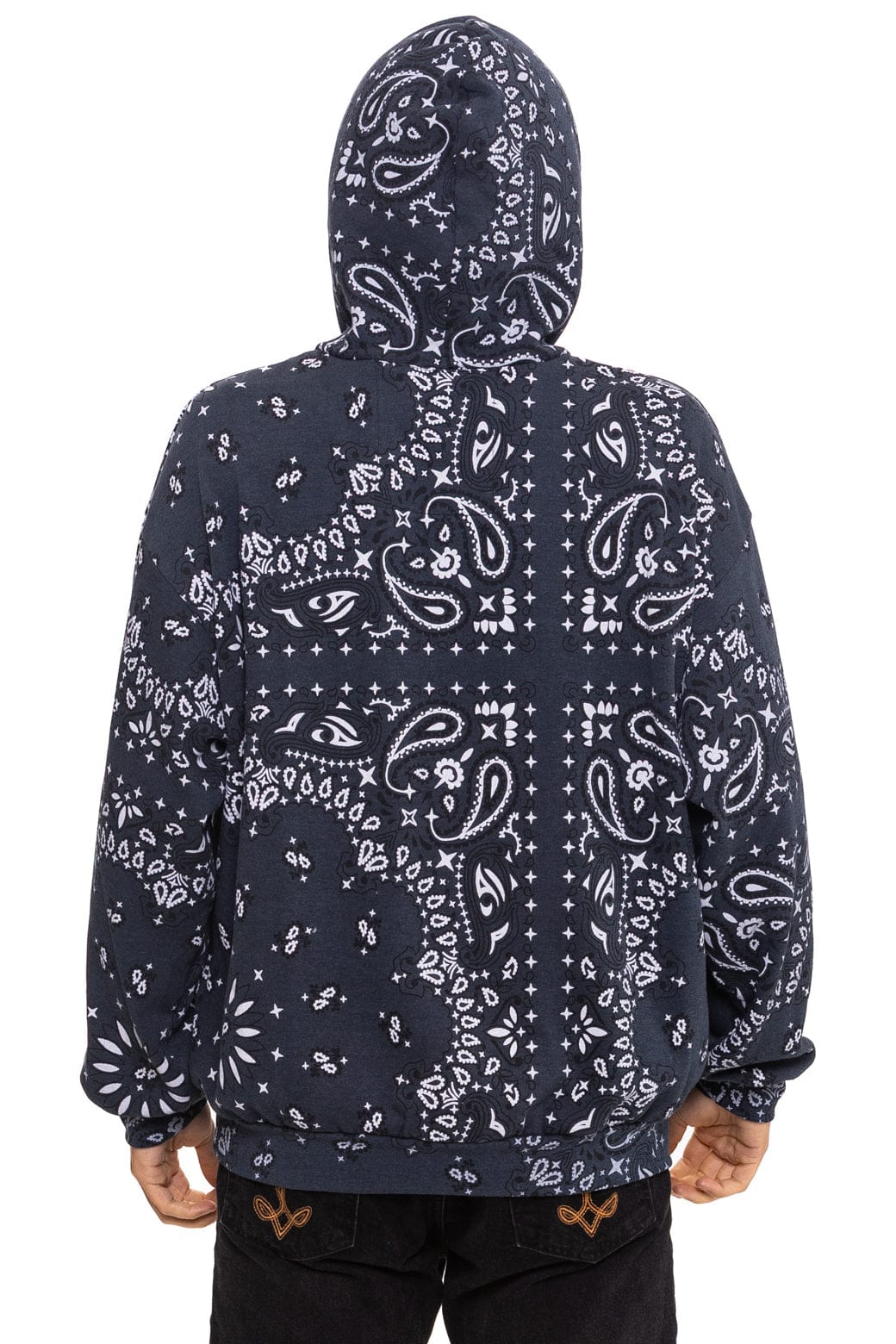 Classic BANDANA MALIBU RELAXED PULLOVER HOODIE - CHARCOAL