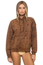 Classic BANDANA RELAXED PULLOVER HOODIE - CINNAMON