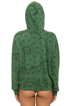 Classic BANDANA RELAXED PULLOVER HOODIE - PALM