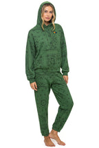 Classic BANDANA RELAXED PULLOVER HOODIE - PALM