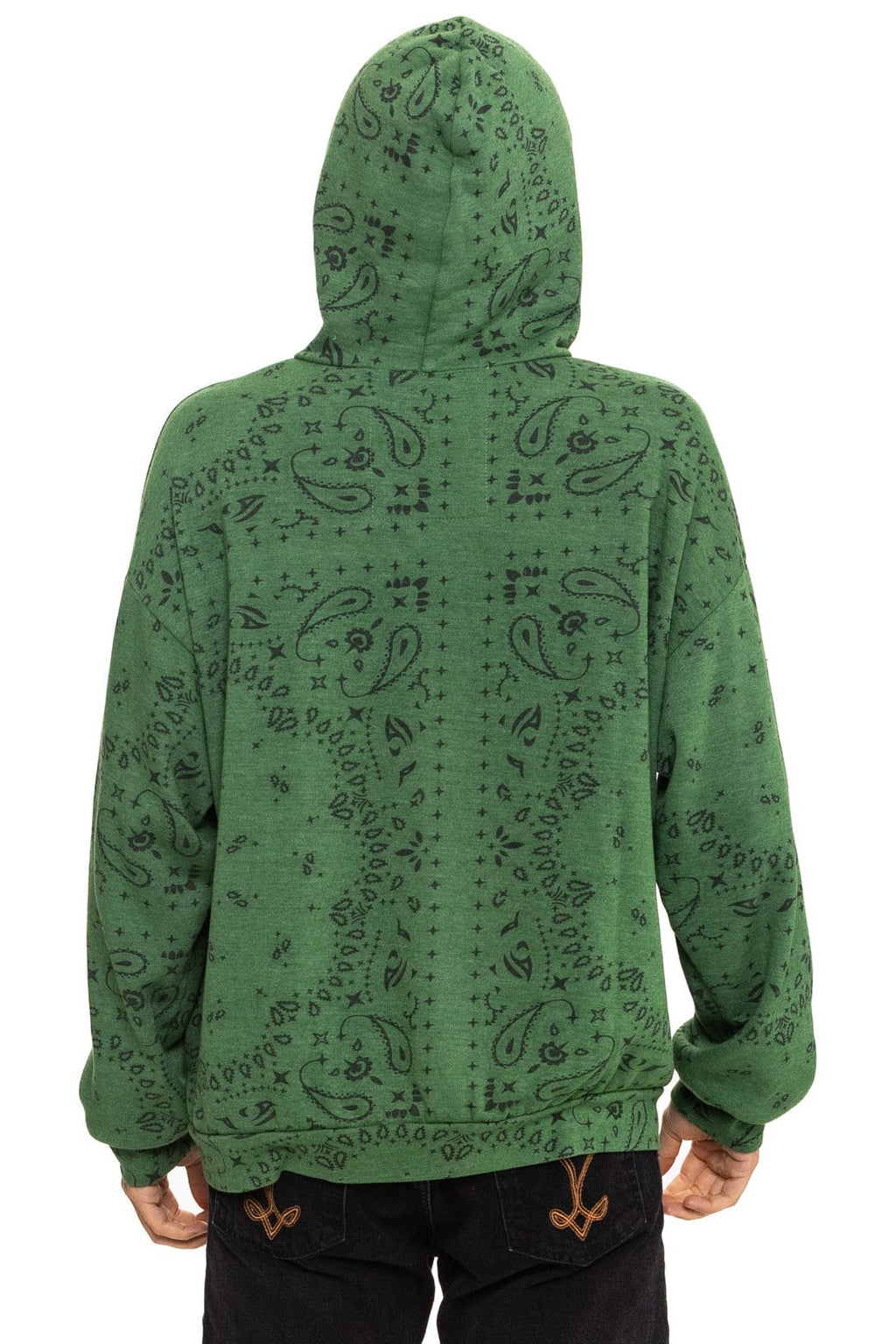 Classic BANDANA RELAXED PULLOVER HOODIE - PALM
