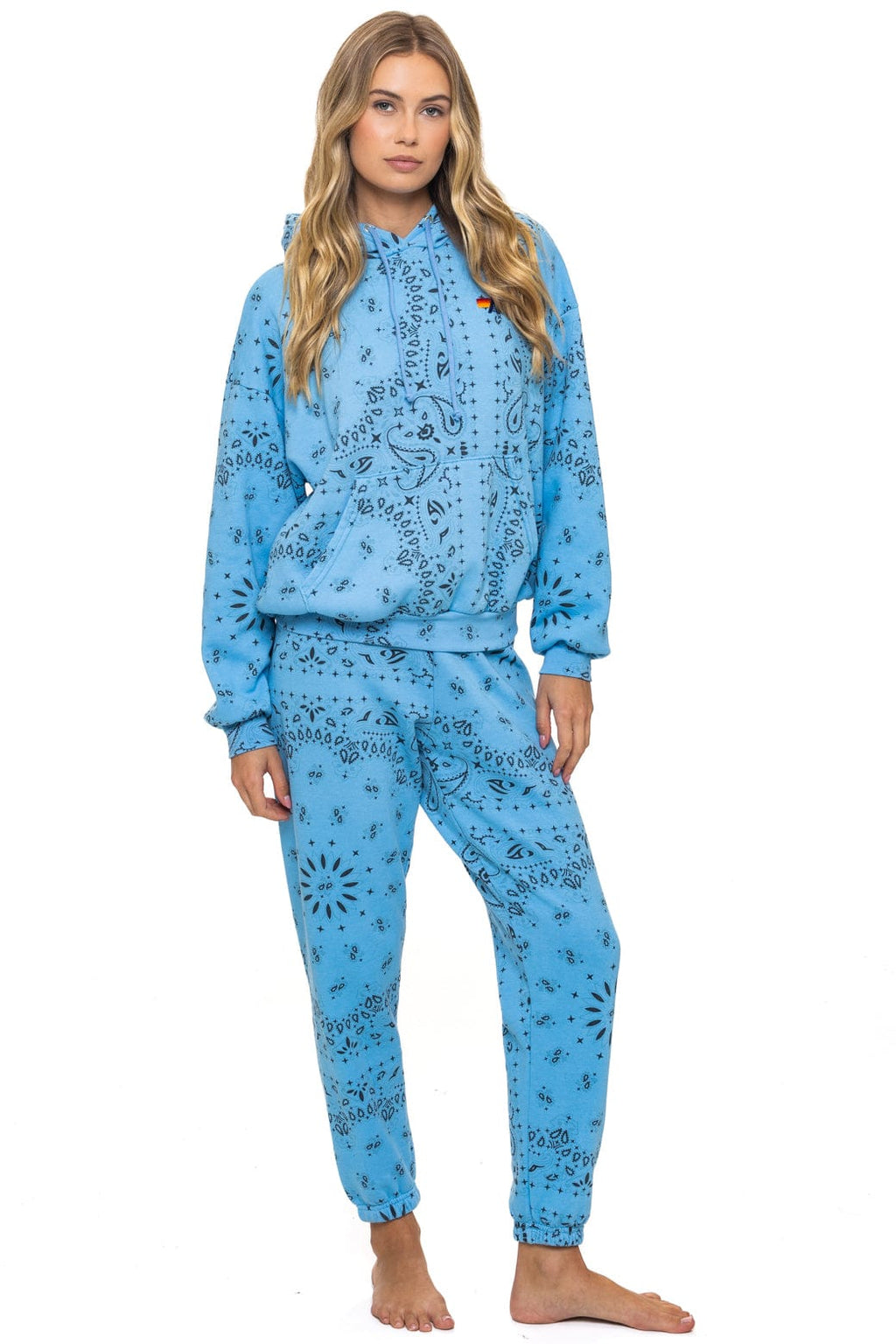 Classic BANDANA SWEATPANTS - SKY
