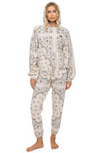 Classic BANDANA RELAXED PULLOVER HOODIE - VINTAGE WHITE