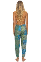 Classic BANDANA QUILTED SWEATPANTS - GREEN