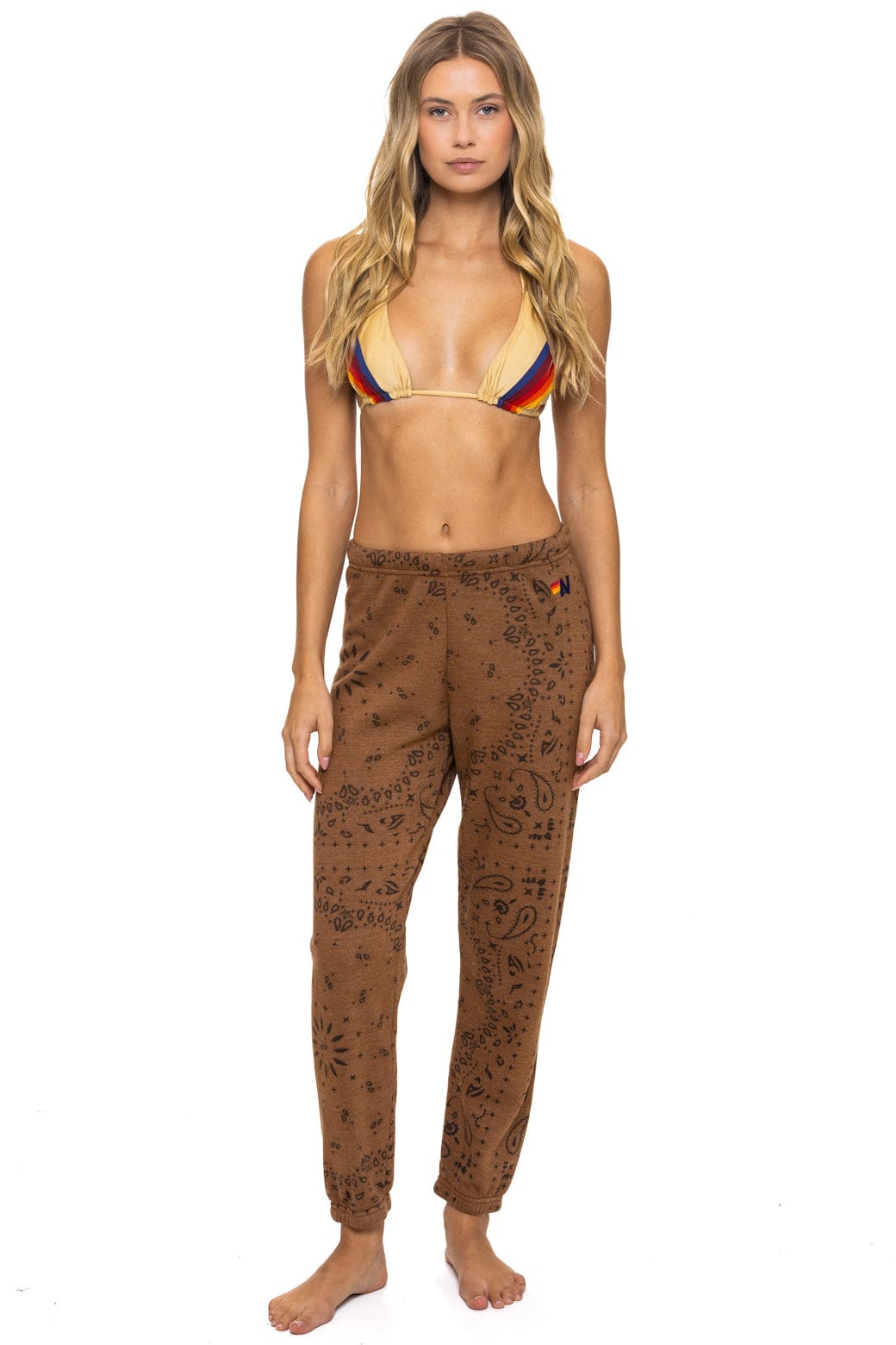 Classic BANDANA SWEATPANTS - CINNAMON