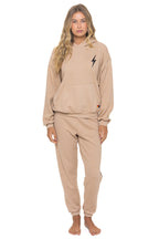 Classic BOLT STITCH RELAXED PULLOVER HOODIE - SAND