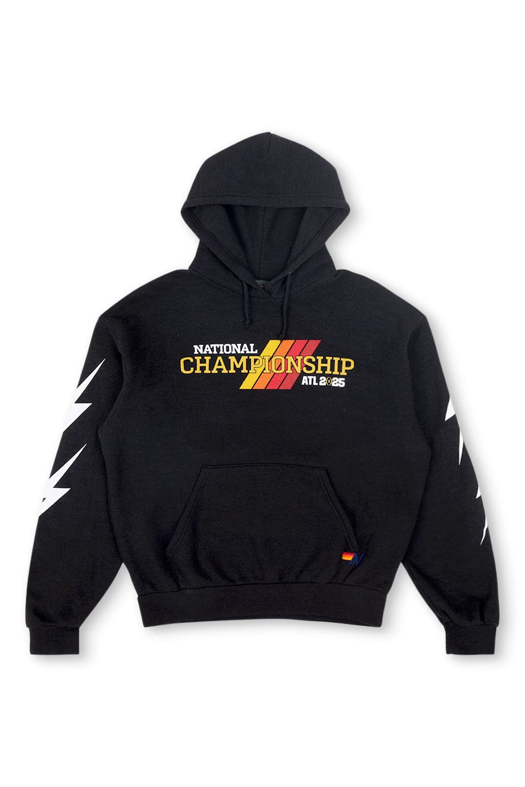 Classic CFP NATIONAL CHAMPIONSHIP 2025 UNISEX RELAXED PULLOVER HOODIE - BLACK