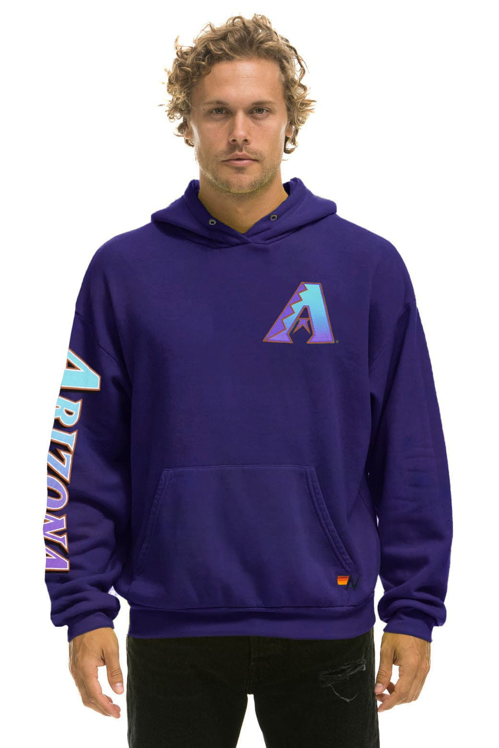 Classic ARIZONA DIAMONDBACKS 2026 RELAXED PULLOVER HOODIE - DEEP PURPLE