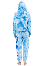 Classic LOS ANGELES DODGERS HAND DYED SWEATPANTS - TIE DYE BLUE