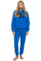 Classic LOGO PULLOVER RELAXED HOODIE - ADVENTURE BLUE