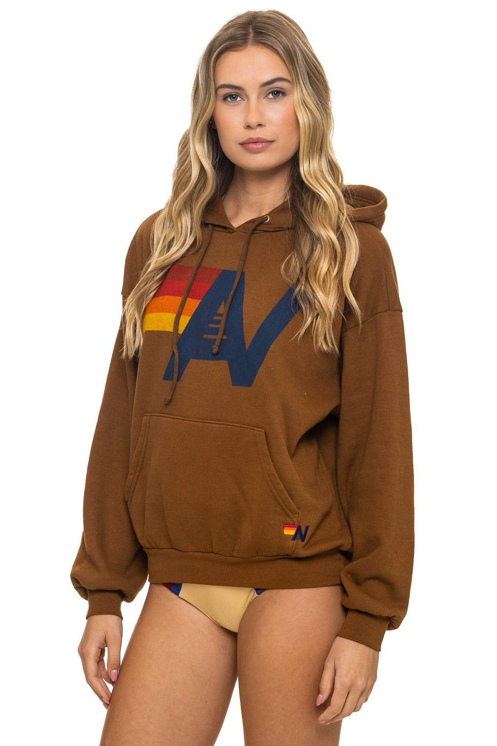 Classic LOGO PULLOVER RELAXED HOODIE - CINNAMON