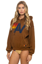 Classic LOGO PULLOVER RELAXED HOODIE - CINNAMON
