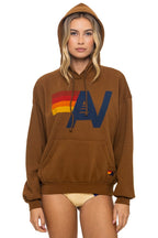 Classic LOGO PULLOVER RELAXED HOODIE - CINNAMON